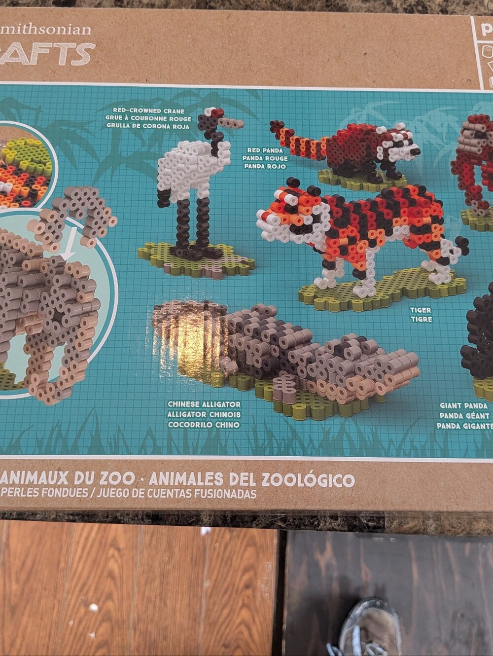 *NWT* Perler X Smithsonian Zoo Animal Fuse Bead Kit